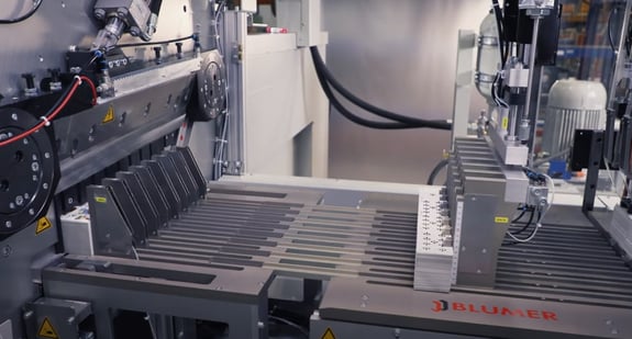 Blumer Atlas-40 Cutting Machine Video